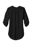 Delta Sigma Theta Embroidered Torch of Wisdom Tunic Blouse