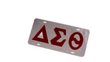 Delta Sigma Theta 3 Letter License Plate