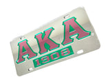 AKA 1908 Front License Plate - Alpha Kappa Alpha