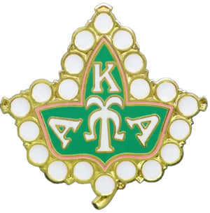 AKA Pearl Ivy Lapel Pin - Alpha Kappa Alpha