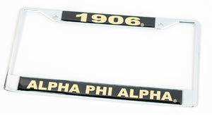 1906 Founder Plate Frame - Alpha Phi Alpha