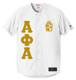 Alpha Phi Alpha New Era Coat of Arms Baseball Jersey