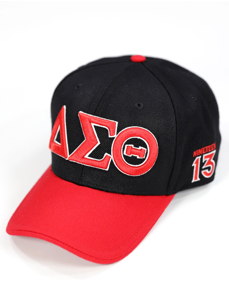 Delta Sigma Theta Greek Letter Adjustable Hat / Cap