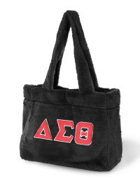 Delta Sigma Theta Fur Tote Bag
