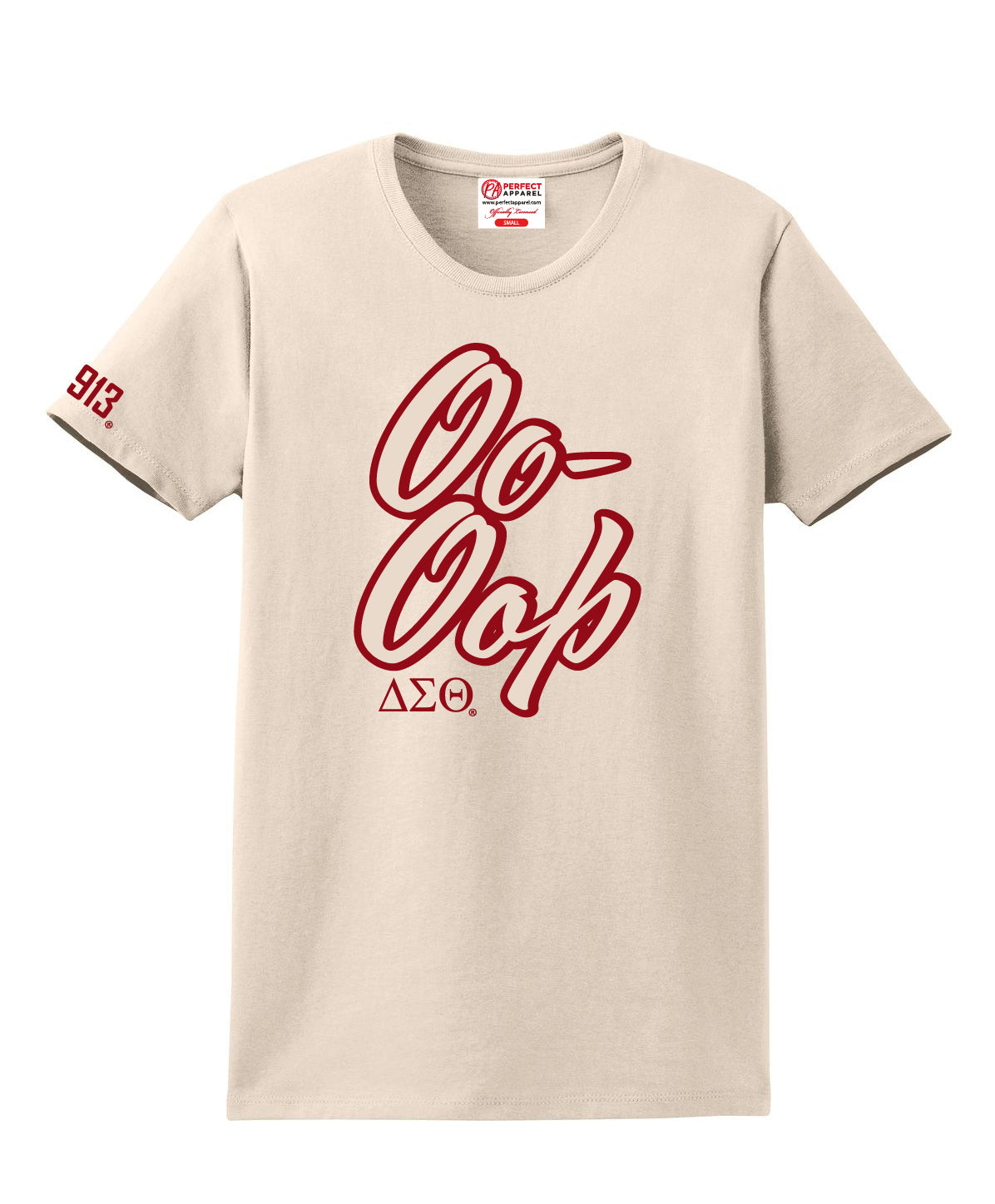 Delta Call Tag Printed T-Shirt Delta Sigma Theta