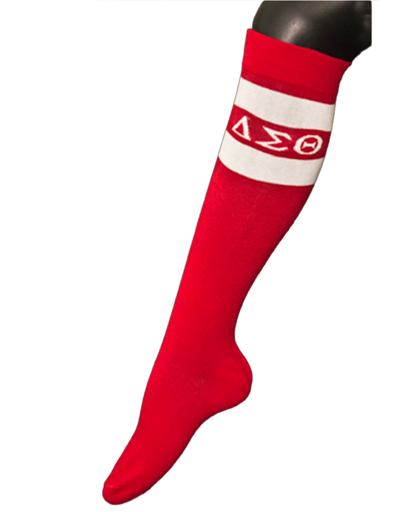Delta Knee High Socks- Delta Sigma Theta