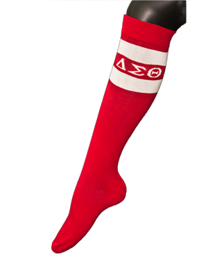 Delta Knee High Socks- Delta Sigma Theta