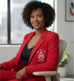 Delta Sigma Theta Traditional Crest Blazer