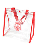 Delta Sigma Theta Clear Large Stadium Bag