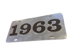 Founding Year Front License Plate- Iota Phi Theta