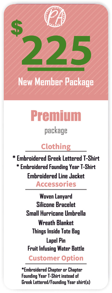 Alpha Kappa Alpha New Member Package