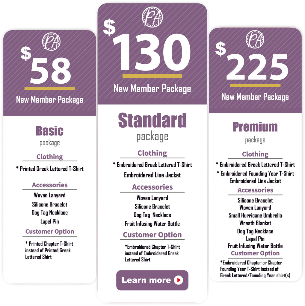 Omega Psi Phi New Member Package