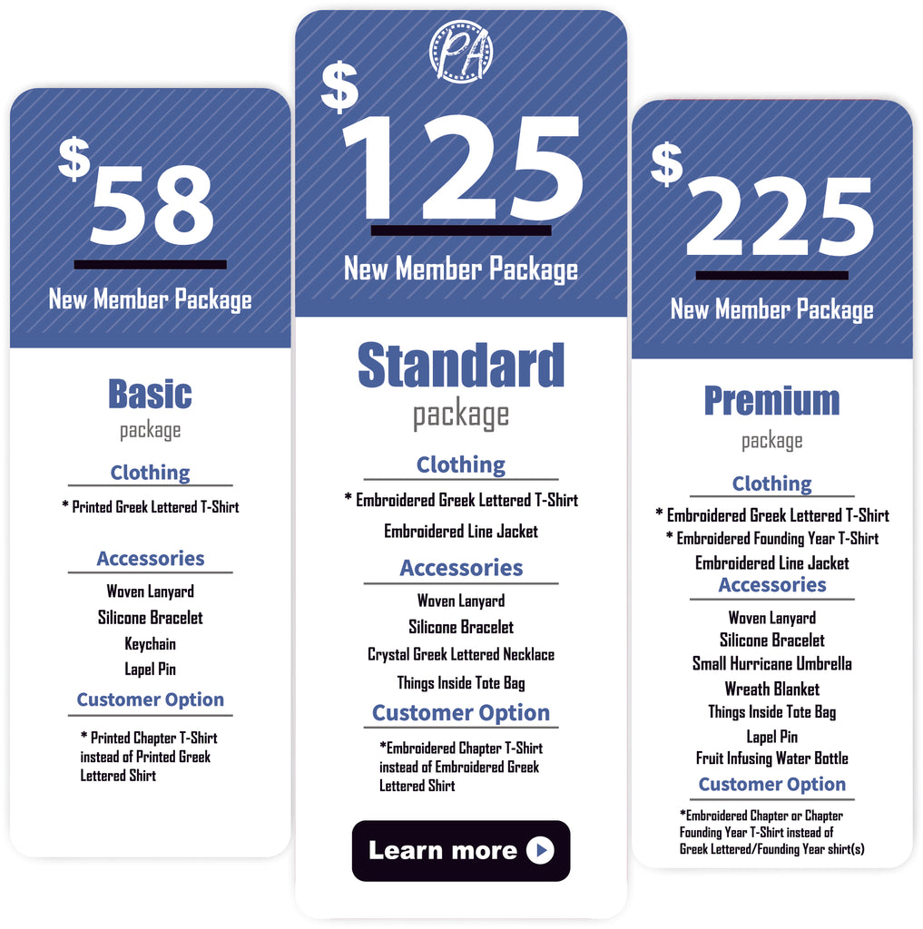 Zeta Phi Beta New Member Package