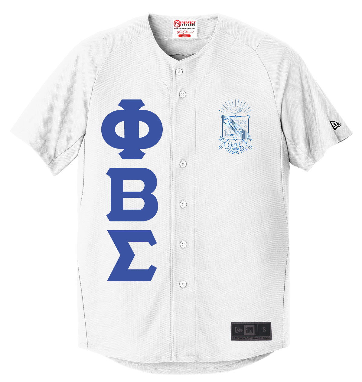 Phi Beta Sigma New Era Crest Baseball Jersey – Perfect Apparel