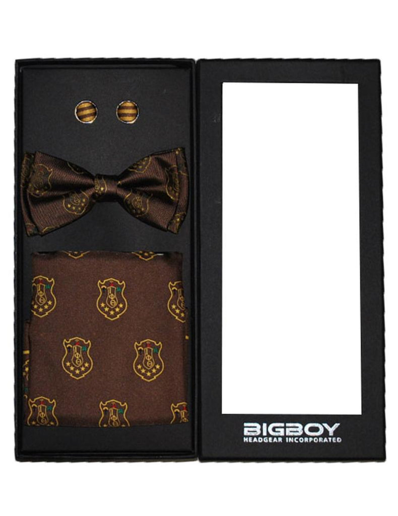 Iota Phi Theta Bowtie Set-Brown