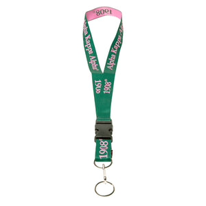 AKA Lanyard - Alpha Kappa Alpha