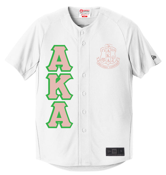 Alpha Kappa Alpha Crest Baseball Jersey – Perfect Apparel