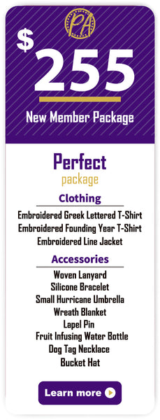 Omega Psi Phi New Member Package – Perfect Apparel