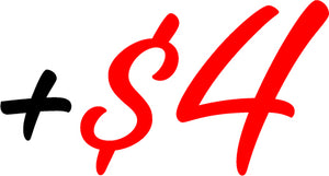 4XL T-Shirt Upcharge