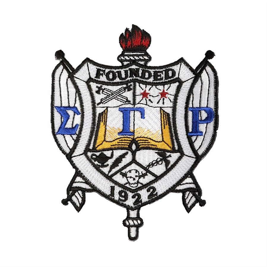 SG Rho 3" Shield Patch- Sigma Gamma Rho
