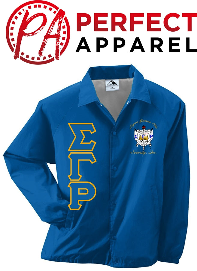 SGRho Greek Crossing Line Jacket - Sigma Gamma Rho