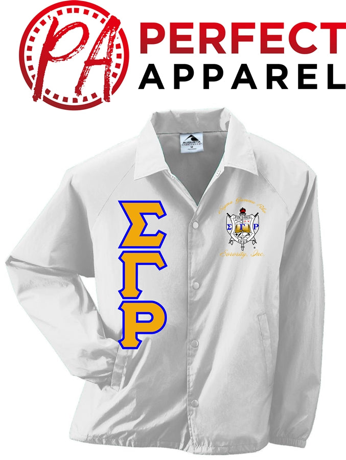 SGRho Greek Crossing Line Jacket - Sigma Gamma Rho