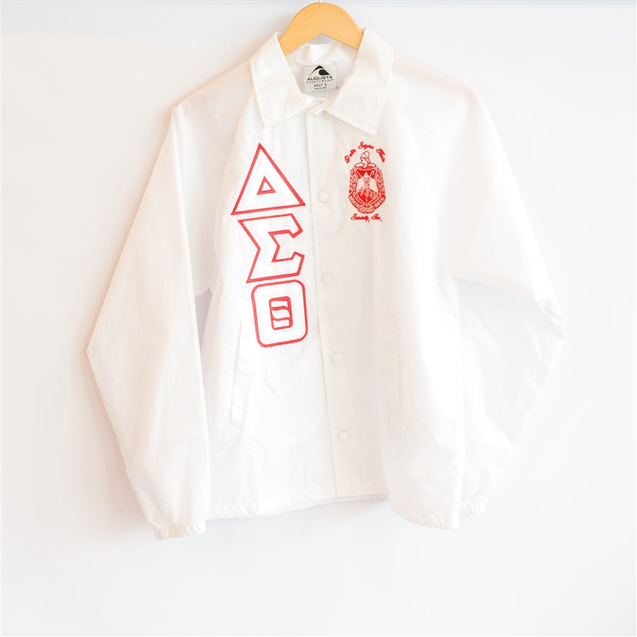 Delta Sigma Theta Greek Lettered Crossing Line Jacket