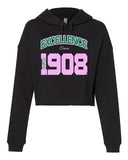 Alpha Kappa Alpha Excellence Cropped Hooded Sweatshirt