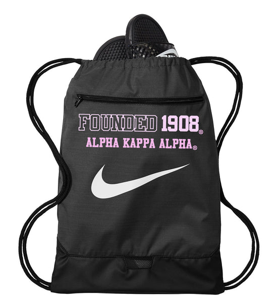 Alpha Kappa Alpha Nike Cinch Bag – Perfect Apparel