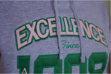 Alpha Kappa Alpha Excellence Cropped Hooded Sweatshirt