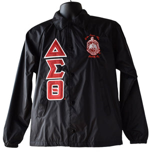 Delta Sigma Theta Greek Lettered Crossing Line Jacket