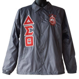 Delta Greek Lettered Crossing Line Jacket - Delta Sigma Theta