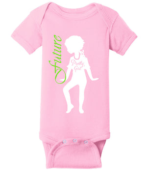 Future Pretty Girl Onesie - Alpha Kappa Alpha