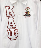 Kappa Alpha Psi Greek Lettered Crossing Line Jacket