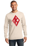 Kappa Diamond Long Sleeve Printed T-Shirt - Kappa Alpha Psi