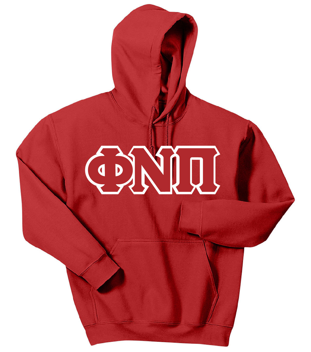 Phi Nu Pi Pull Over Hoodie Embroidered Sweatshirt - Kappa Alpha 