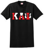 Kappa Alpha Psi Color Block Greek Lettered T-Shirt