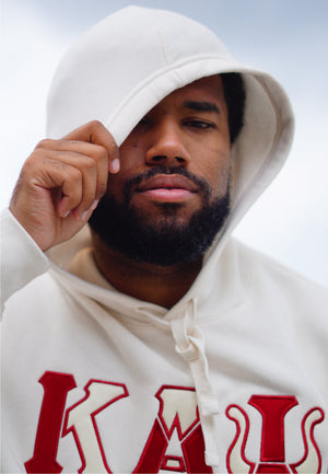 Kappa Alpha Psi Color Block Greek Lettered Hoodie