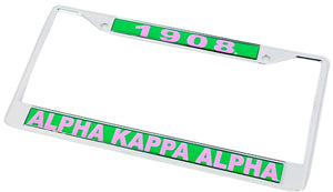 1908 Founder Plate Frame- Alpha Kappa Alpha
