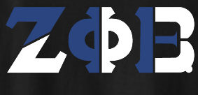 Zeta Phi Beta Color Block Greek Lettered Crewneck Sweatshirt
