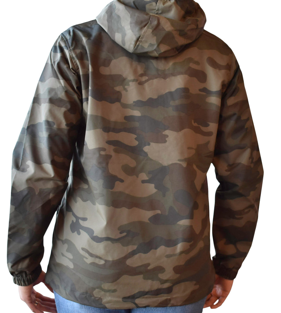 Delta Sigma Theta Camo Anorak Jacket