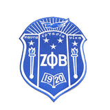 Zeta 3" Shield Patch- Zeta Phi Beta