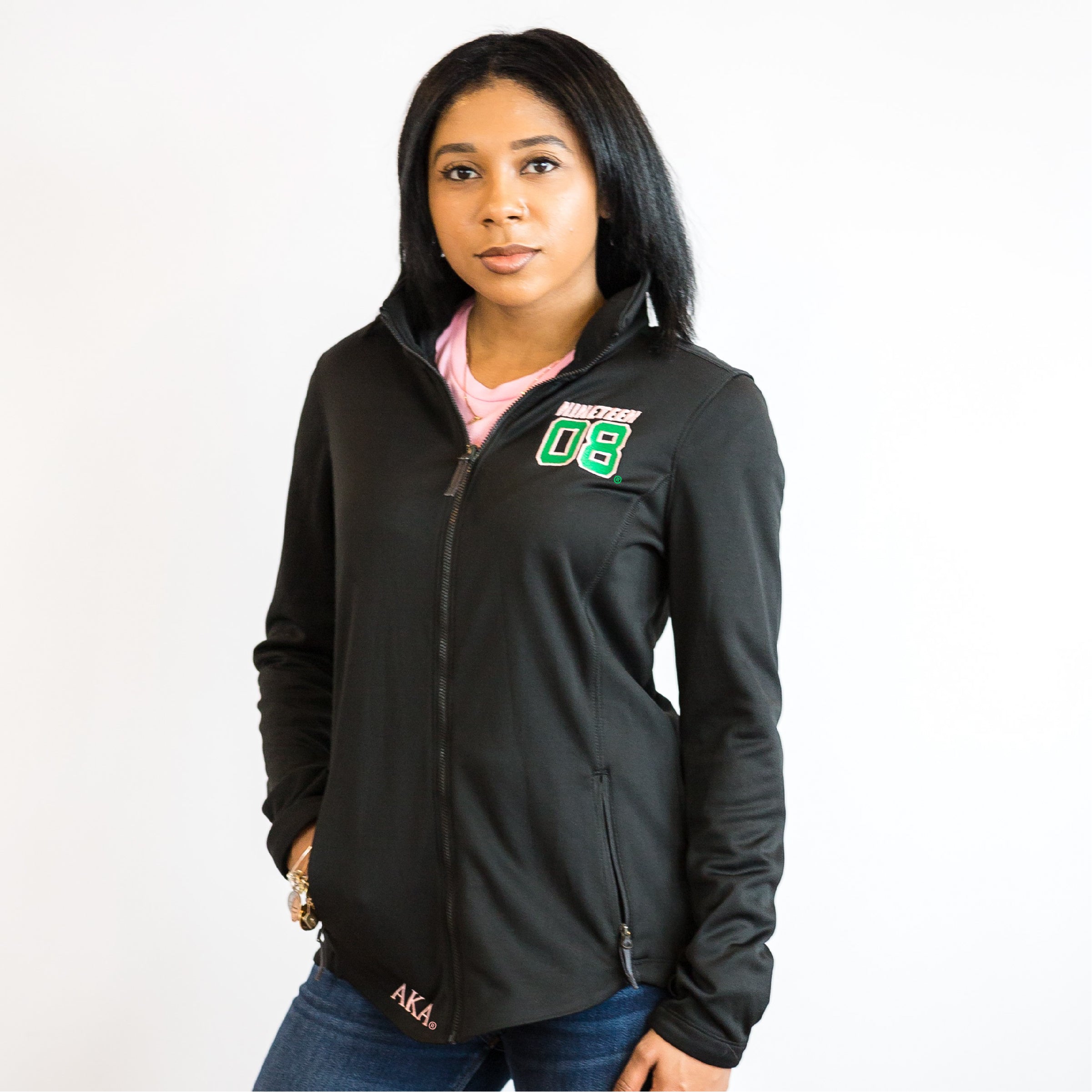 AKA 1908 Fleece Full Zip Jacket – Perfect Apparel