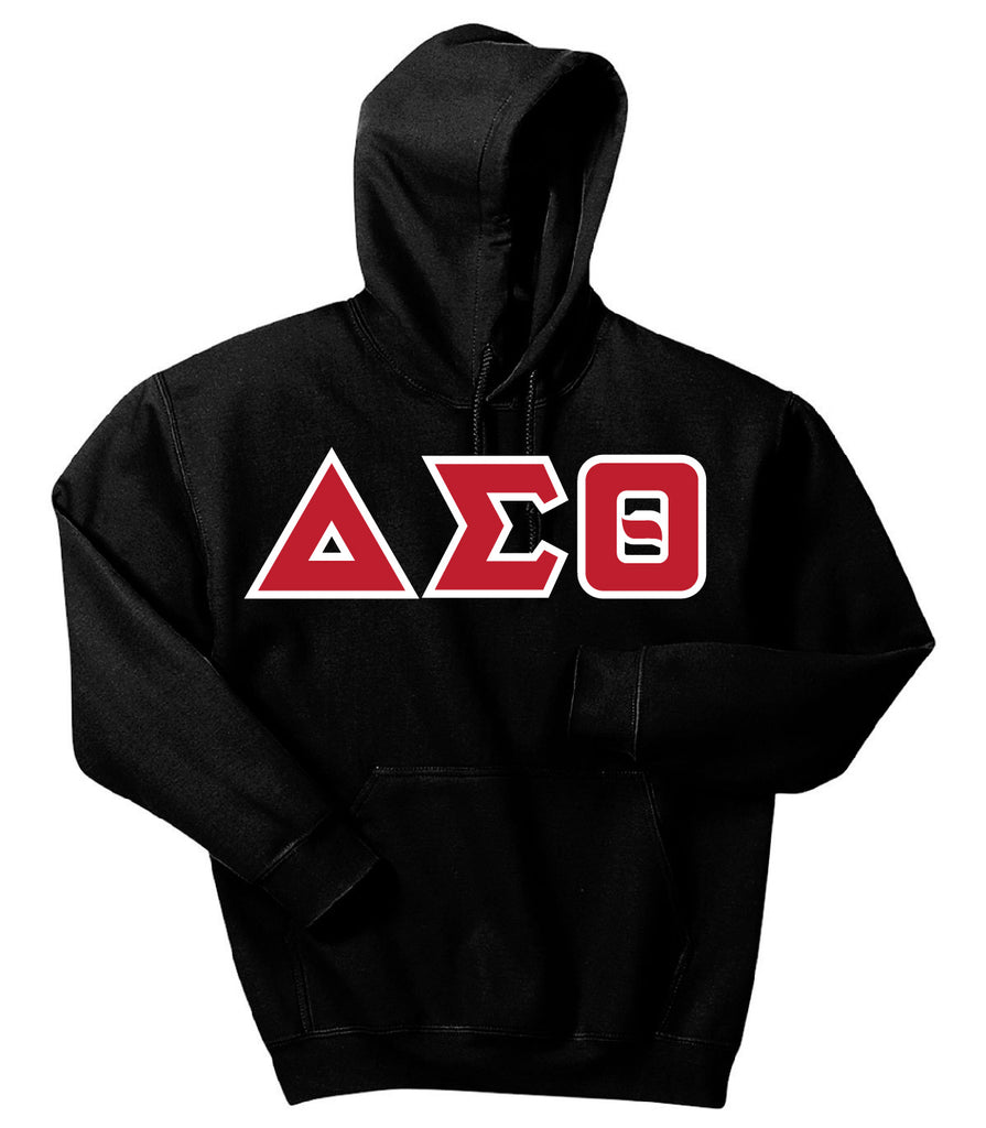 Delta Sigma Theta 3 Greek Letter Hoodie