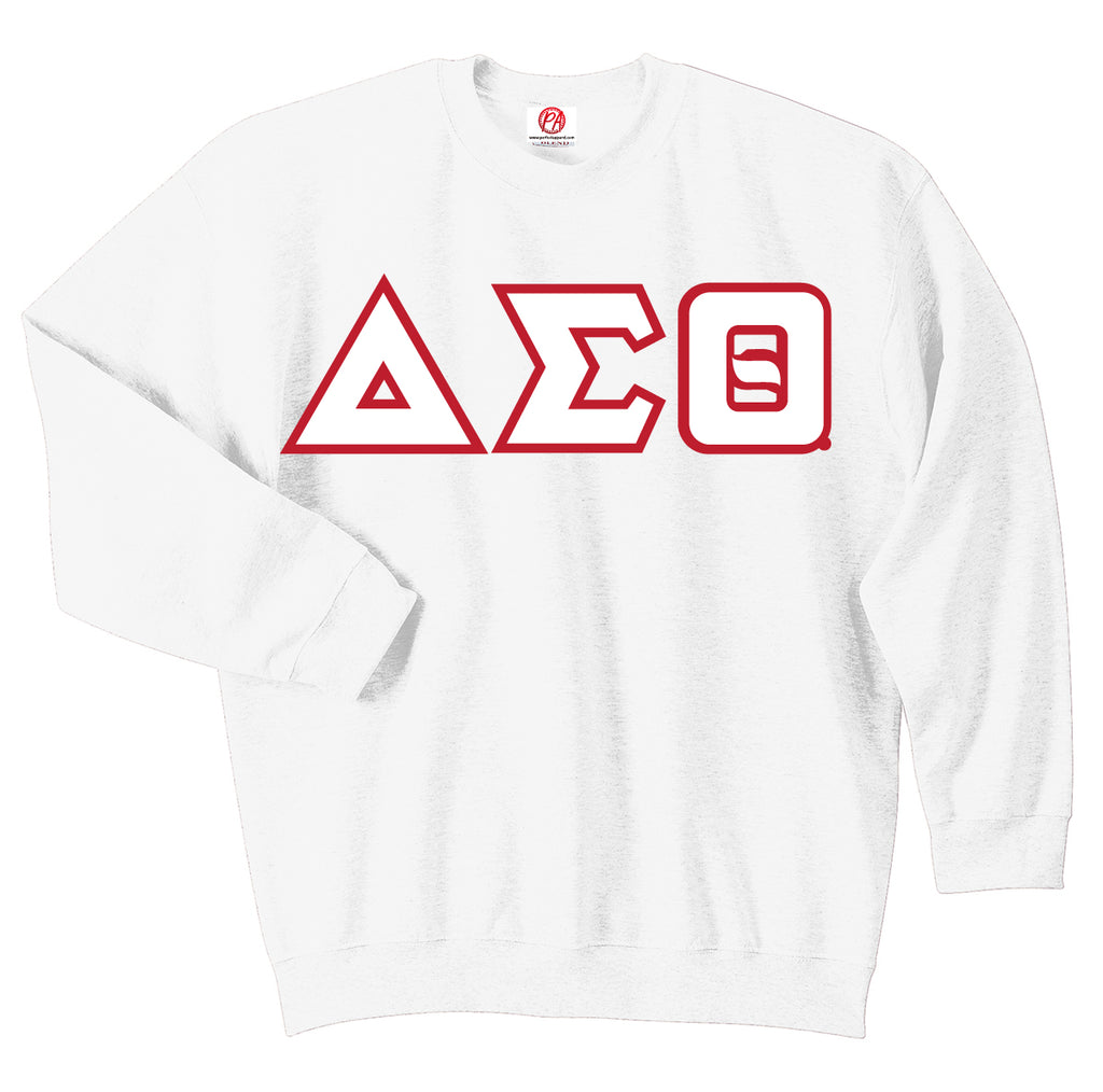 Delta Sigma Theta 3 Greek Letter Crewneck Sweatshirt