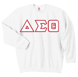 Delta Sigma Theta 3 Greek Letter Crewneck Sweatshirt
