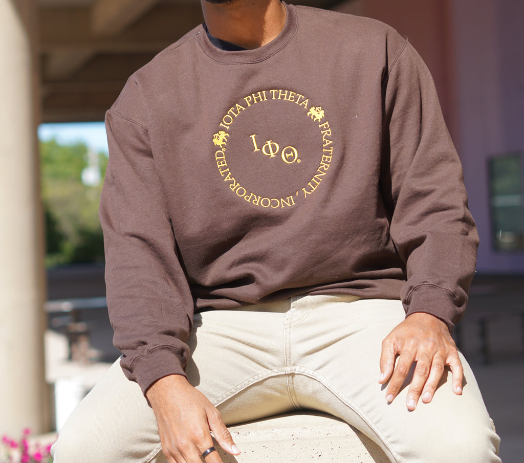 Iota 360 Degree Crewneck Sweatshirt - Iota Phi Theta