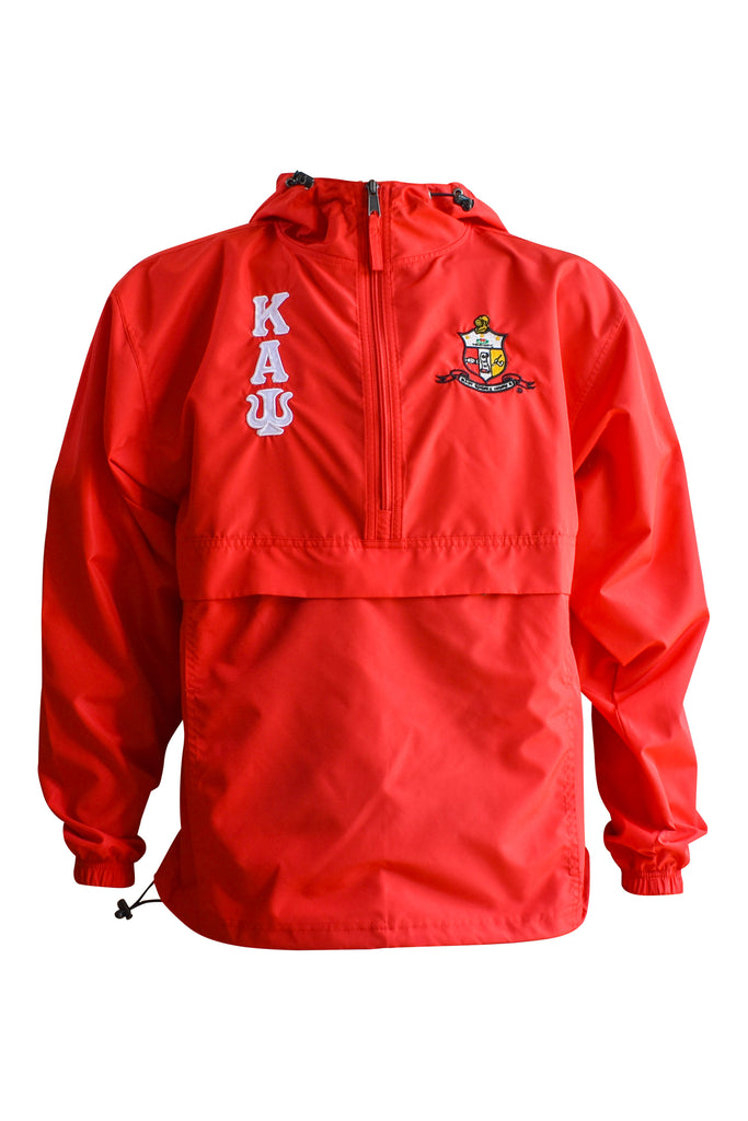 Kappa Champion Anorak Pullover Hooded Jacket - Kappa Alpha Psi