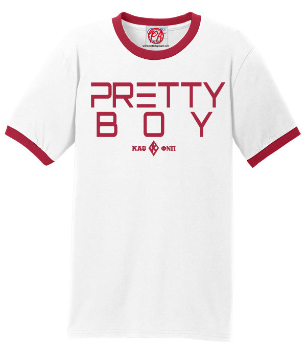 kappa alpha psi gear Pretty Boy Ringer T-Shirt