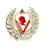 Kappa Sweetheart Silhouette Lapel Pin